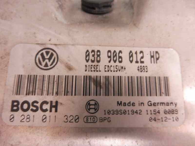 Recambio de centralita motor uce para seat ibiza (6l1) sport rider referencia OEM IAM 038906012HP 0281011320 