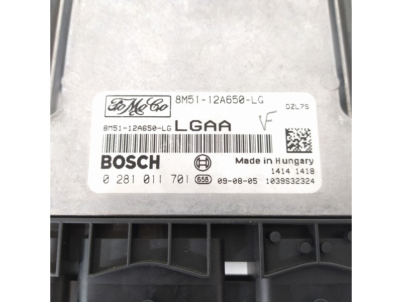 Recambio de centralita motor uce para ford focus lim. (cb4) titanium referencia OEM IAM 8M5112A650LG 0281011701 