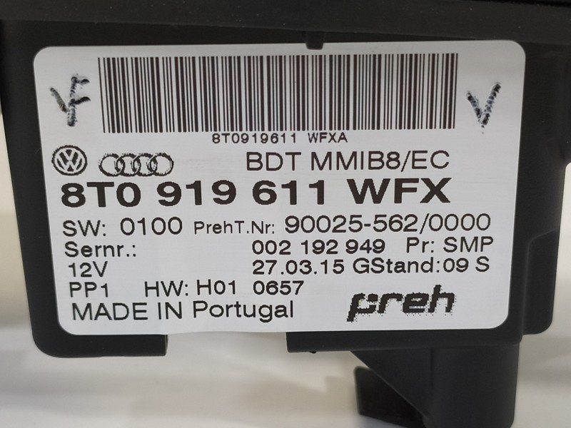 Recambio de mando multifuncion para audi a4 avant (8k5) (2008) básico referencia OEM IAM 8T0919611 8T0919611WFX 