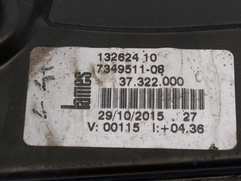Recambio de elevalunas trasero izquierdo para bmw serie x1 (f48) sdrive18d xline referencia OEM IAM 734951108  