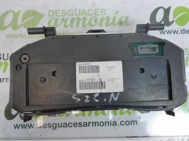 Recambio de cuadro instrumentos para renault clio iii exception 2 referencia OEM IAM 8200715181  