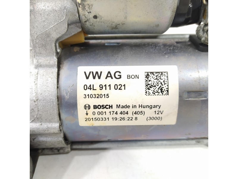 Recambio de motor arranque para audi a4 avant (8k5) (2008) básico referencia OEM IAM 04L911021 0001174404 