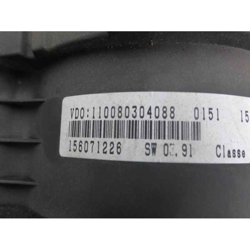 Recambio de cuadro instrumentos para alfa romeo 147 (190) 1.9 jtd 16v distinctive referencia OEM IAM 156071226 11008034088 
