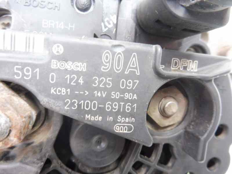 Recambio de alternador para nissan cabstar 01.04  cabina simple cabina individual referencia OEM IAM 2310069T61 0124325097 