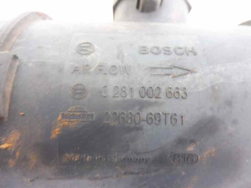 Recambio de caudalimetro para nissan cabstar 01.04  cabina simple cabina individual referencia OEM IAM 0281002663 2268069T61 