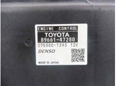 Recambio de centralita motor uce para toyota prius (nhw30) advance referencia OEM IAM 8966147280 2753007393  2