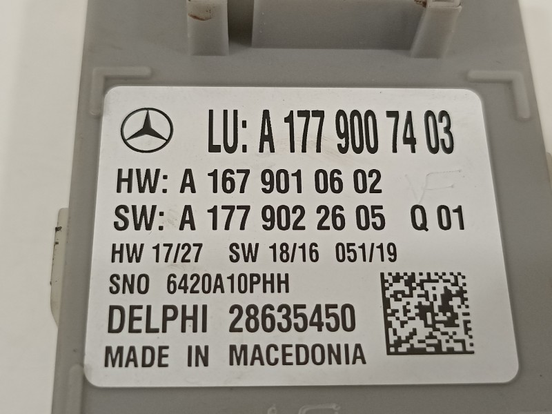 Recambio de modulo electronico para mercedes-benz clase b (w247) 247 referencia OEM IAM A1779007403  