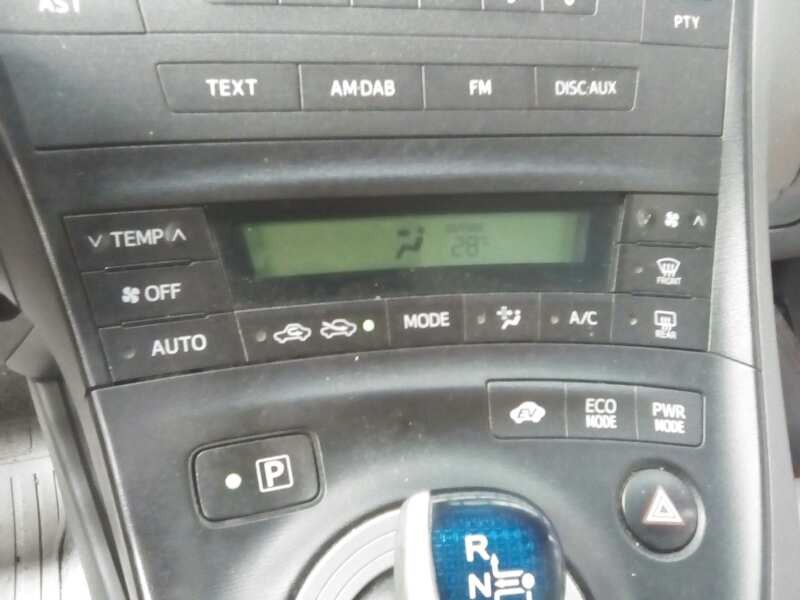 Recambio de mando climatizador para toyota prius (nhw30) advance referencia OEM IAM 5590047020  