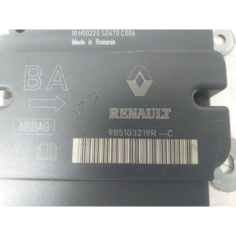 Recambio de kit airbag para dacia lodgy 1.5 dci diesel fap cat referencia OEM IAM 985103219R 985105160R 985255139R