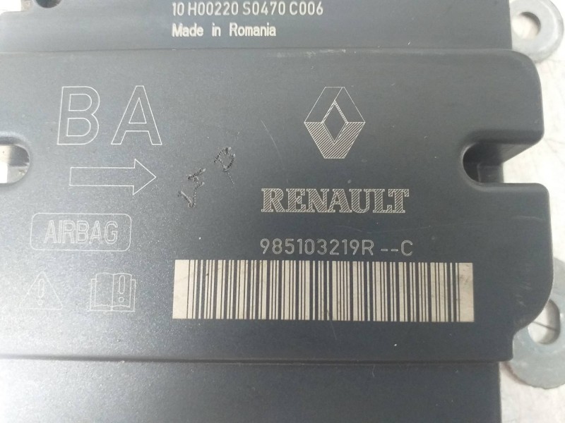 Recambio de kit airbag para dacia lodgy 1.5 dci diesel fap cat referencia OEM IAM 985103219R 985105160R 985255139R