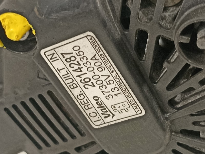 Recambio de alternador para kia rio basic referencia OEM IAM 3730003350 2614287 