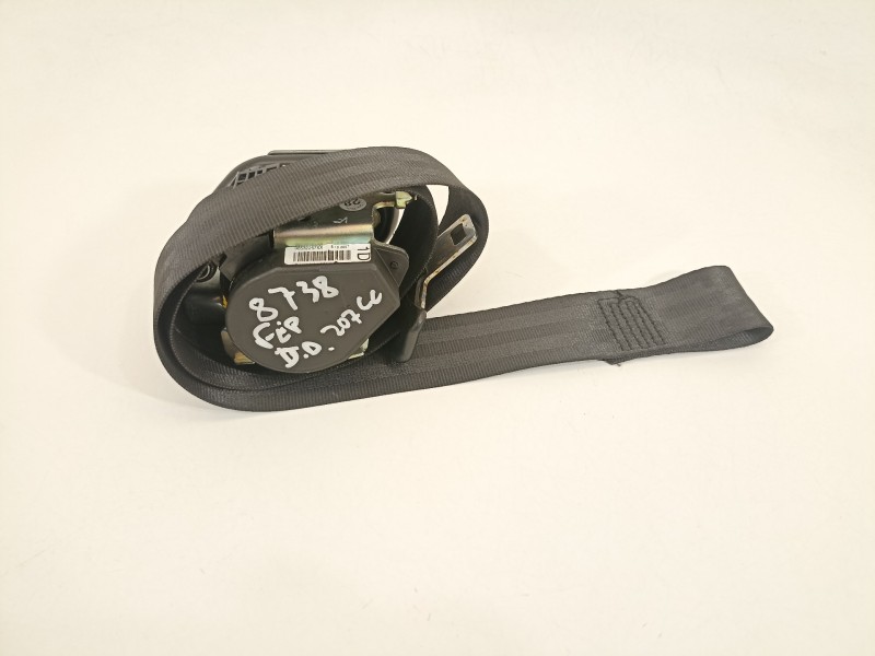 Recambio de cinturon seguridad delantero derecho para peugeot 207 cc sport referencia OEM IAM 96532257XX  
