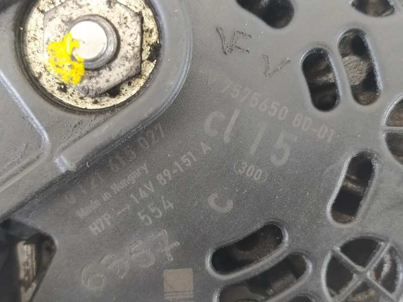 Recambio de alternador para bmw mini (r56) cooper referencia OEM IAM 757565080 0121615027 0986048740
