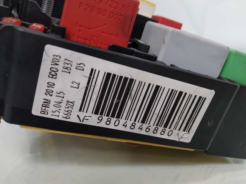 Recambio de caja reles / fusibles para peugeot 208 active referencia OEM IAM 9804846880  