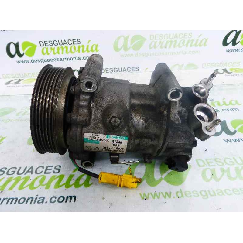 Recambio de compresor aire acondicionado para peugeot 307 berlina (s2) xt referencia OEM IAM 9651910980  