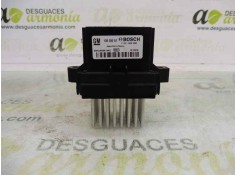 Recambio de resistencia calefaccion para opel astra j lim. sport referencia OEM IAM 13503201  