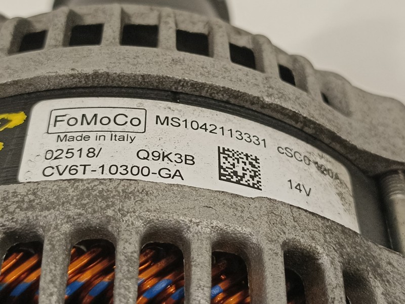 Recambio de alternador para ford focus turn. st-line b&r referencia OEM IAM CV6T10300GA  
