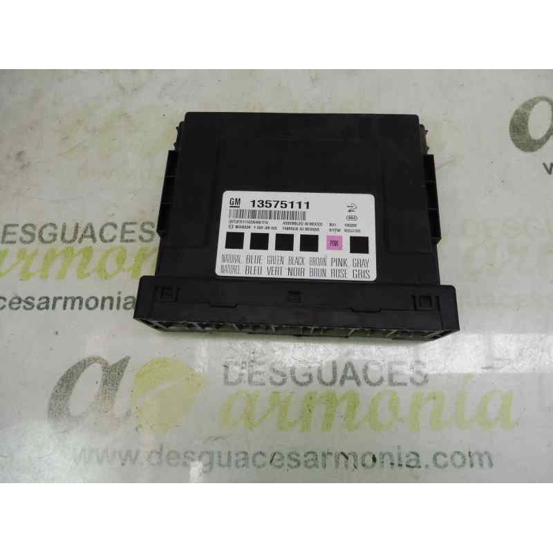 Recambio de modulo electronico para opel astra j lim. sport referencia OEM IAM 13575111  