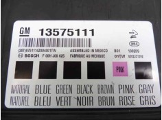 Recambio de modulo electronico para opel astra j lim. sport referencia OEM IAM 13575111   2