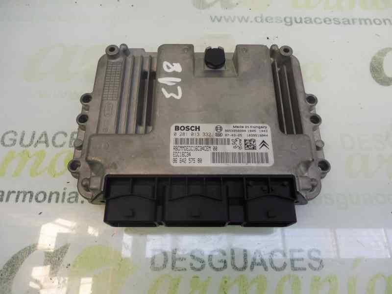 Recambio de centralita motor uce para citroën c5 berlina collection referencia OEM IAM 9664257580 0281013332 9653958480