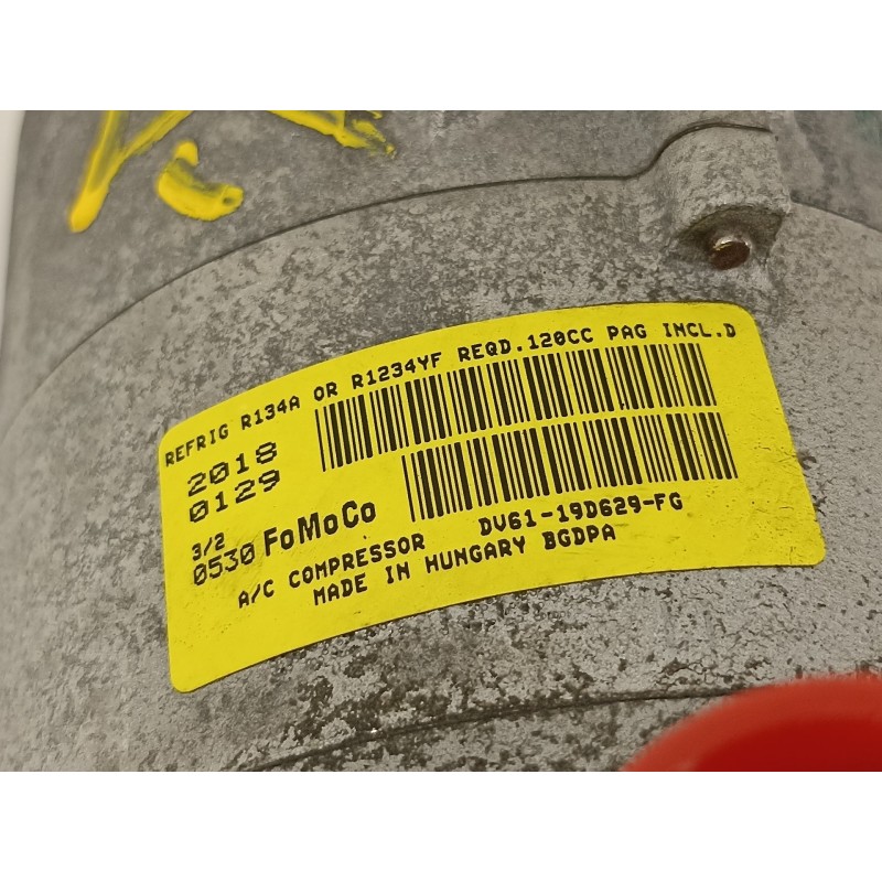 Recambio de compresor aire acondicionado para ford focus turn. st-line b&r referencia OEM IAM DV6119D629FG  