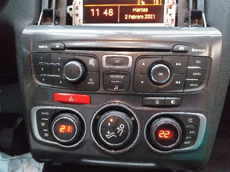 Recambio de mando climatizador para citroën c4 lim. collection referencia OEM IAM 9666027477 28291834 
