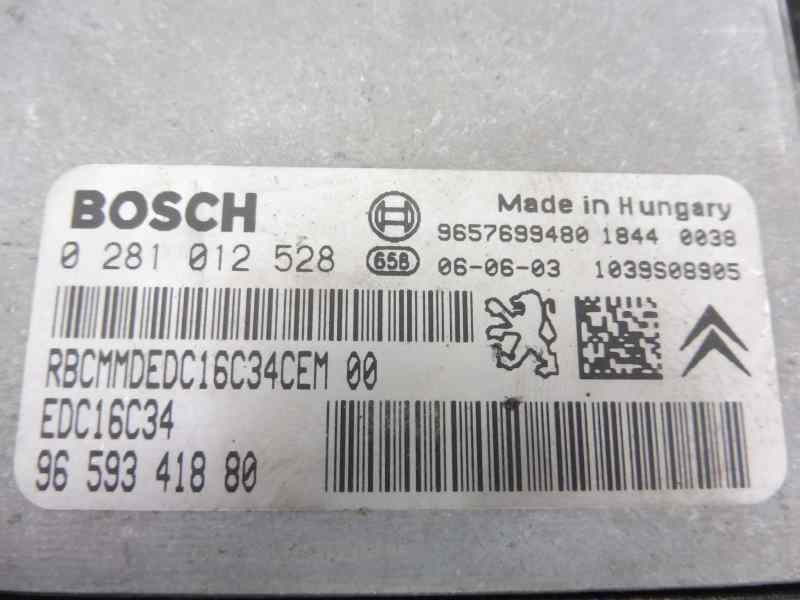 Recambio de centralita motor uce para peugeot 206 sw x-line referencia OEM IAM 9659341880 9657699480 0281012528