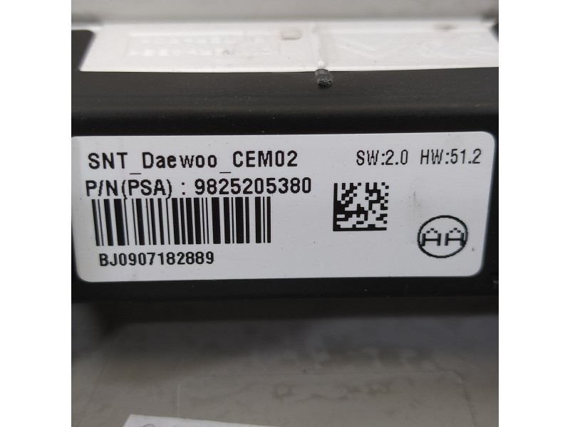 Recambio de luz interior para citroën c3 elle referencia OEM IAM 96754056BJ 9811856677 9812879177