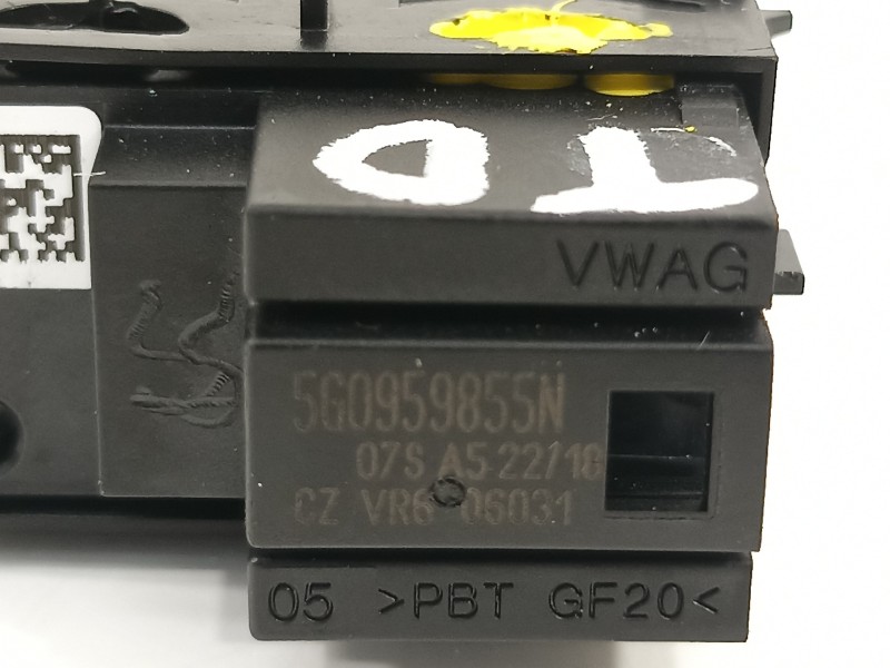 Recambio de mando elevalunas trasero derecho para volkswagen passat variant (3g5) advance bmt referencia OEM IAM 5G0959855N  