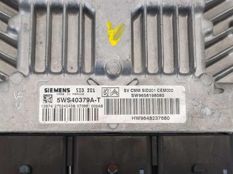 Recambio de centralita motor uce para citroën c6 exclusive referencia OEM IAM 9648237680 9658198080 