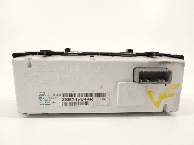 Recambio de pantalla multifuncion para renault megane iii berlina 5 p emotion referencia OEM IAM 280349044R  