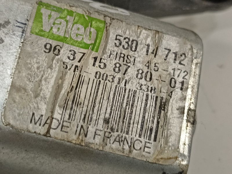 Recambio de motor limpia trasero para citroën c4 berlina vtn@v referencia OEM IAM 9637158780  