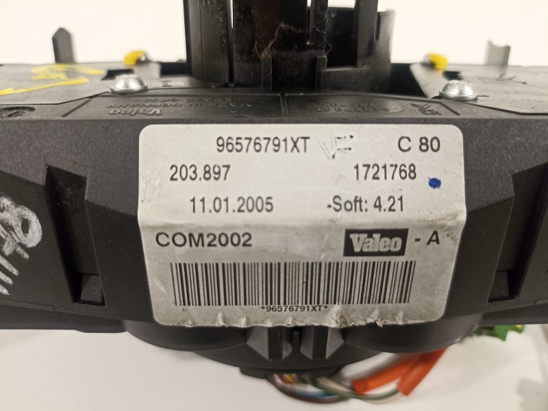 Recambio de mando luces para peugeot 1007 dolce referencia OEM IAM 96576791XT  