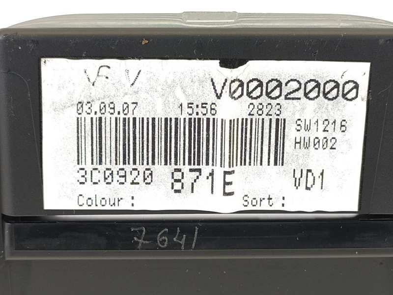Recambio de cuadro instrumentos para volkswagen passat berlina (3c2) highline referencia OEM IAM 3C0920871E A2C53242429 3C092087