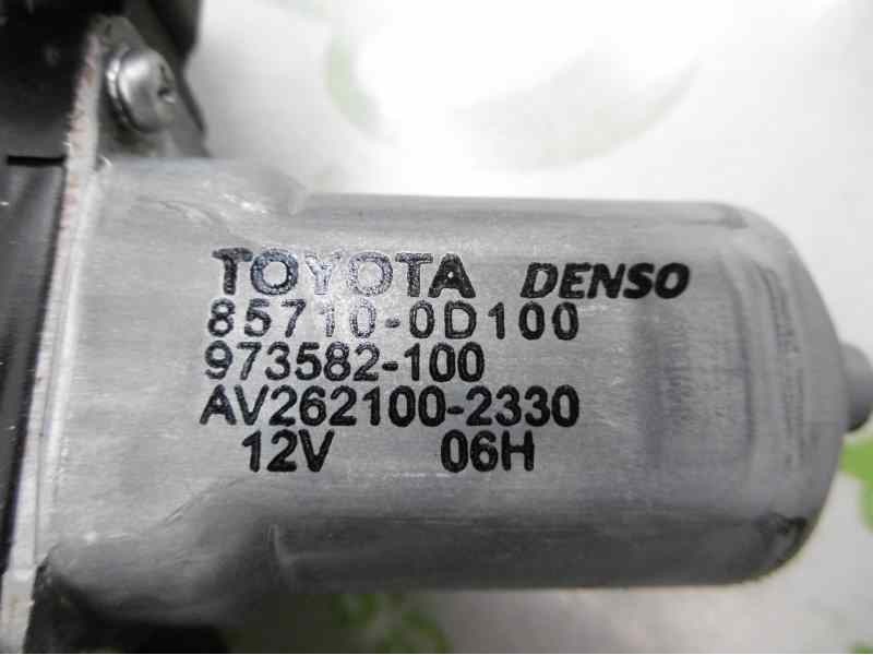 Recambio de elevalunas delantero derecho para toyota yaris (ksp9/scp9/nlp9) básico referencia OEM IAM 857100D100 973582100 AV262