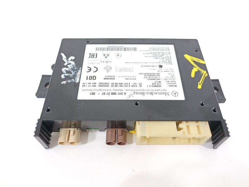 Recambio de modulo electronico para mercedes-benz clase b (w247) 247 referencia OEM IAM A2479002707  