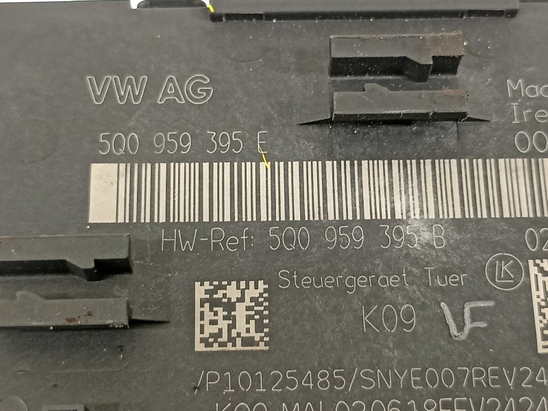 Recambio de modulo confort para volkswagen passat variant (3g5) advance bmt referencia OEM IAM 5Q0959395E 5Q0959395B 