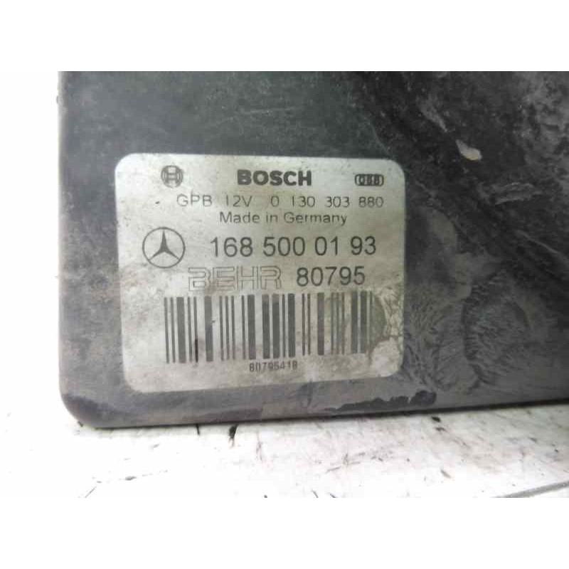 Recambio de electroventilador para mercedes-benz clase a (w168) 170 cdi (168.009) referencia OEM IAM 1685000193 0130130303 