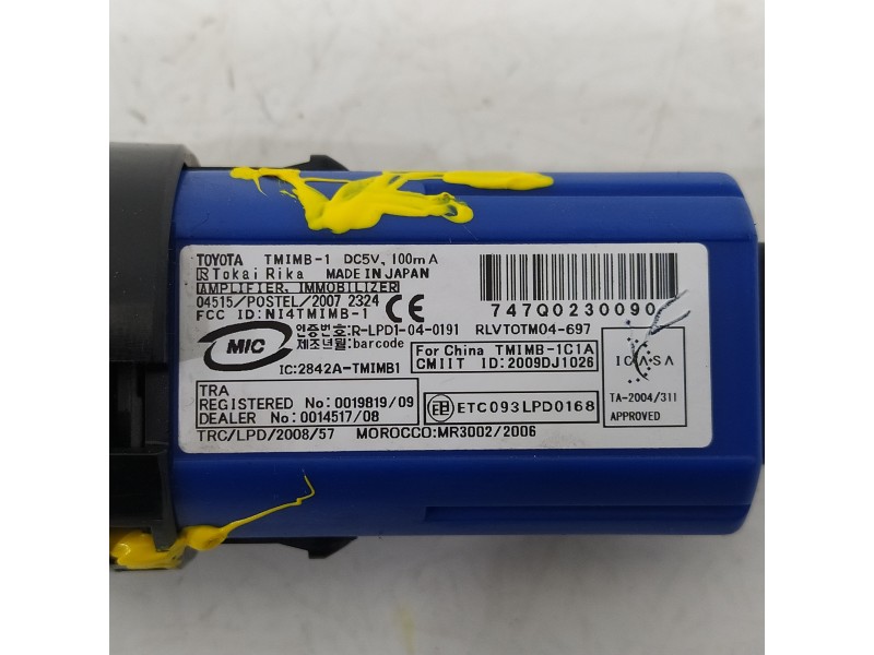 Recambio de conmutador de arranque para lexus rx 450h referencia OEM IAM 2009DJ1026  