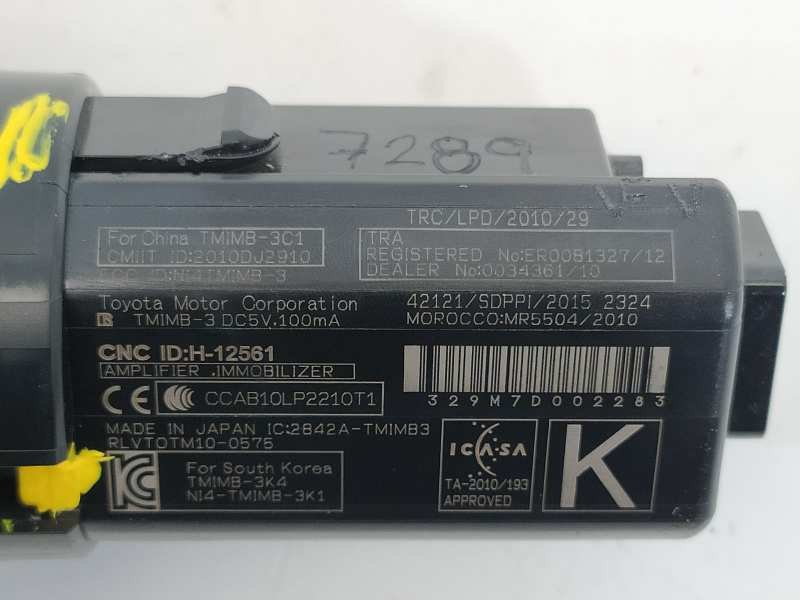 Recambio de conmutador de arranque para toyota auris hybrid business referencia OEM IAM 003436110  