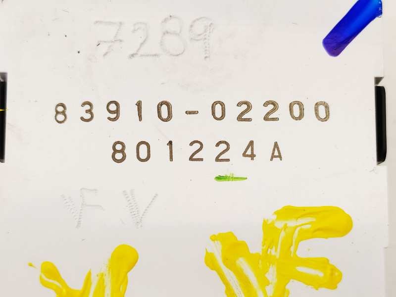 Recambio de pantalla multifuncion para toyota auris hybrid business referencia OEM IAM 8391002200 801224A 