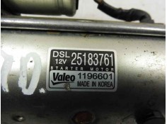 Recambio de motor arranque para chevrolet orlando lt referencia OEM IAM 25183761 1196601  2
