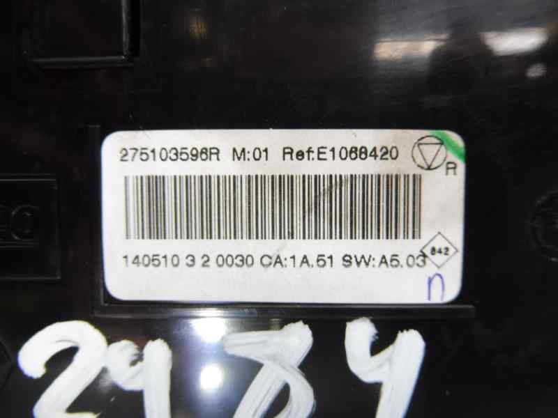 Recambio de mando climatizador para renault megane iii berlina 5 p business referencia OEM IAM 275103596R  