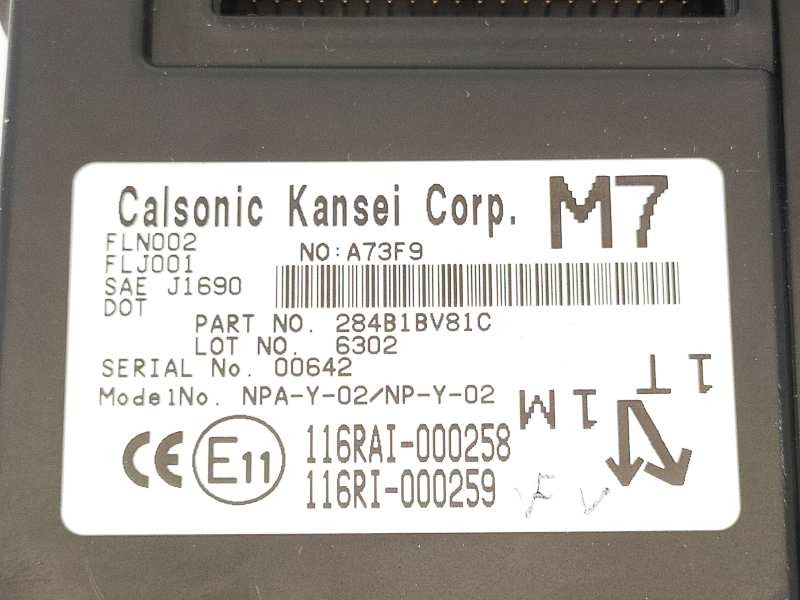 Recambio de modulo electronico para nissan juke (f15) acenta referencia OEM IAM 116RAI000258 116RI000259 
