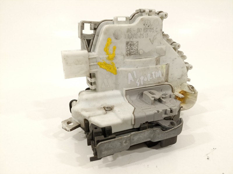 Recambio de cerradura puerta delantera izquierda para audi a1 sportback (8xf) attraction referencia OEM IAM 8X1837015C  