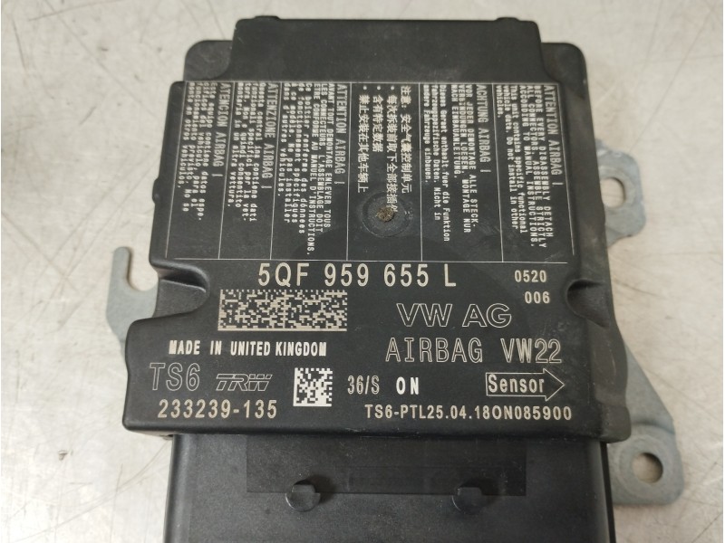 Recambio de kit airbag para seat arona fr referencia OEM IAM 6F1819721 5QF959655L 6F0880201