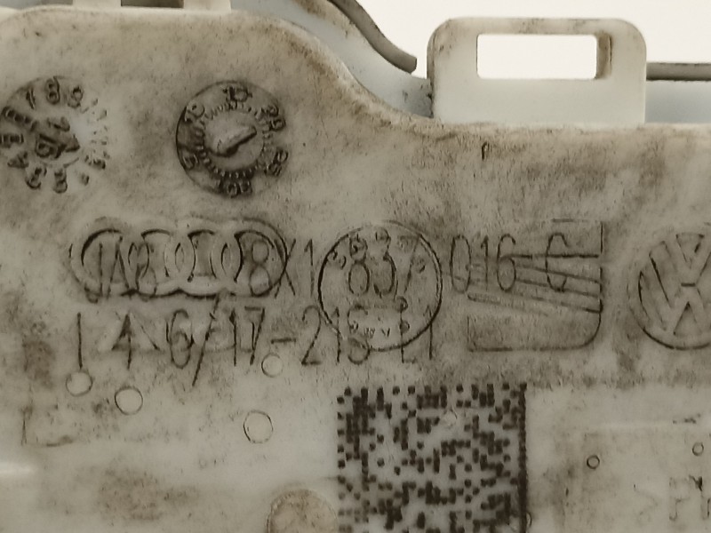 Recambio de cerradura puerta delantera derecha para audi a1 sportback (8xf) attraction referencia OEM IAM 8X1837016C  