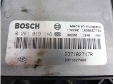 Recambio de centralita motor uce para renault clio iv dynamique referencia OEM IAM 237102748R 237102747R 0281019148 2