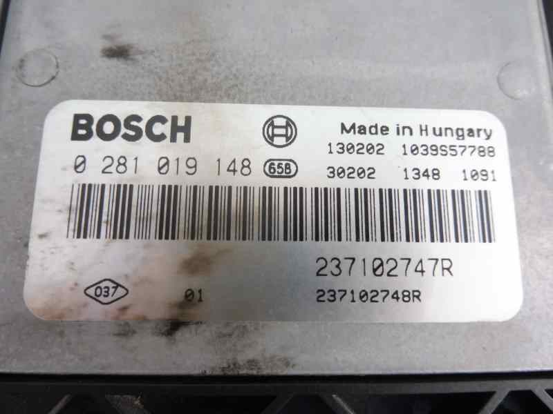 Recambio de centralita motor uce para renault clio iv dynamique referencia OEM IAM 237102748R 237102747R 0281019148