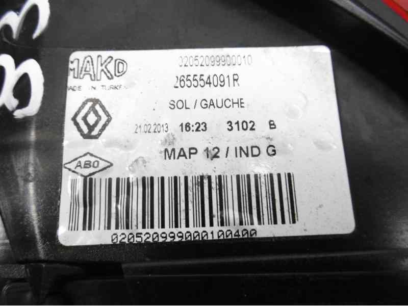 Recambio de piloto trasero izquierdo para renault clio iv dynamique referencia OEM IAM 265554091R  